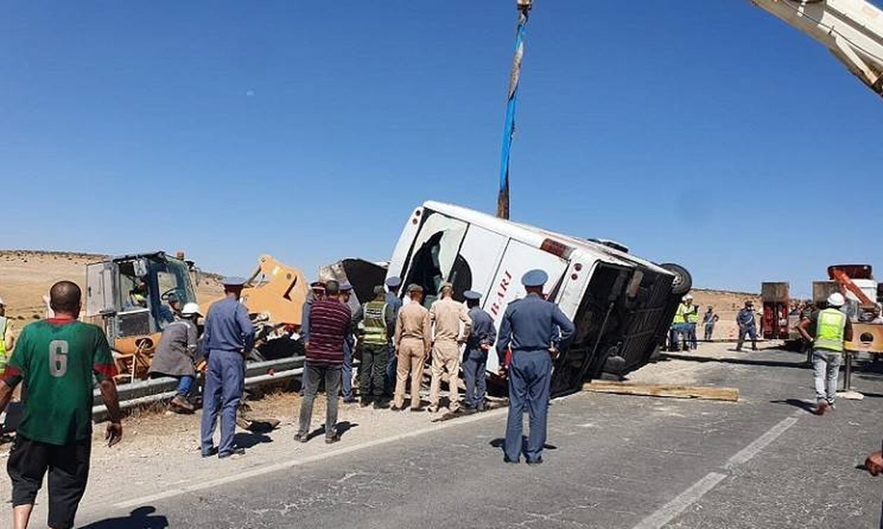 Μαρόκο: Τουλάχιστον 11 νεκροί από ανατροπή λεωφορείου