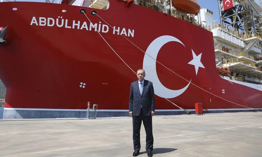 Ο Ερντογάν βγάζει το γεωτρύπανο «Αμπουντοχαμίντ Χαν» στη Μεσόγειο