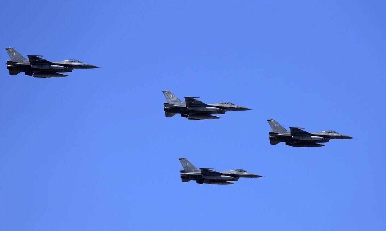 Πολεμικό το κλίμα στο Αιγαίο: Οπλισμένα τουρκικά F-16 πάνω από νησιά