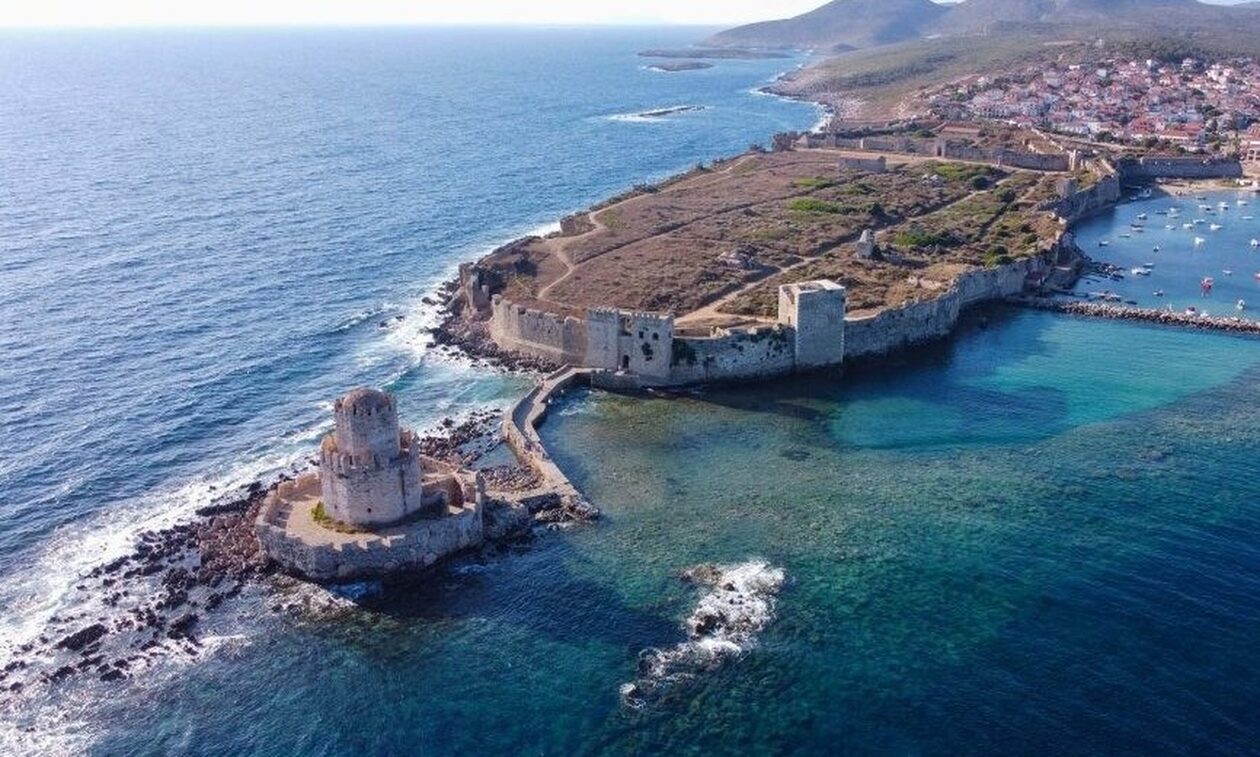 Μεθώνη: Το αρχαίο κάστρο που βρίσκεται στα ομορφότερα της Μεσογείου