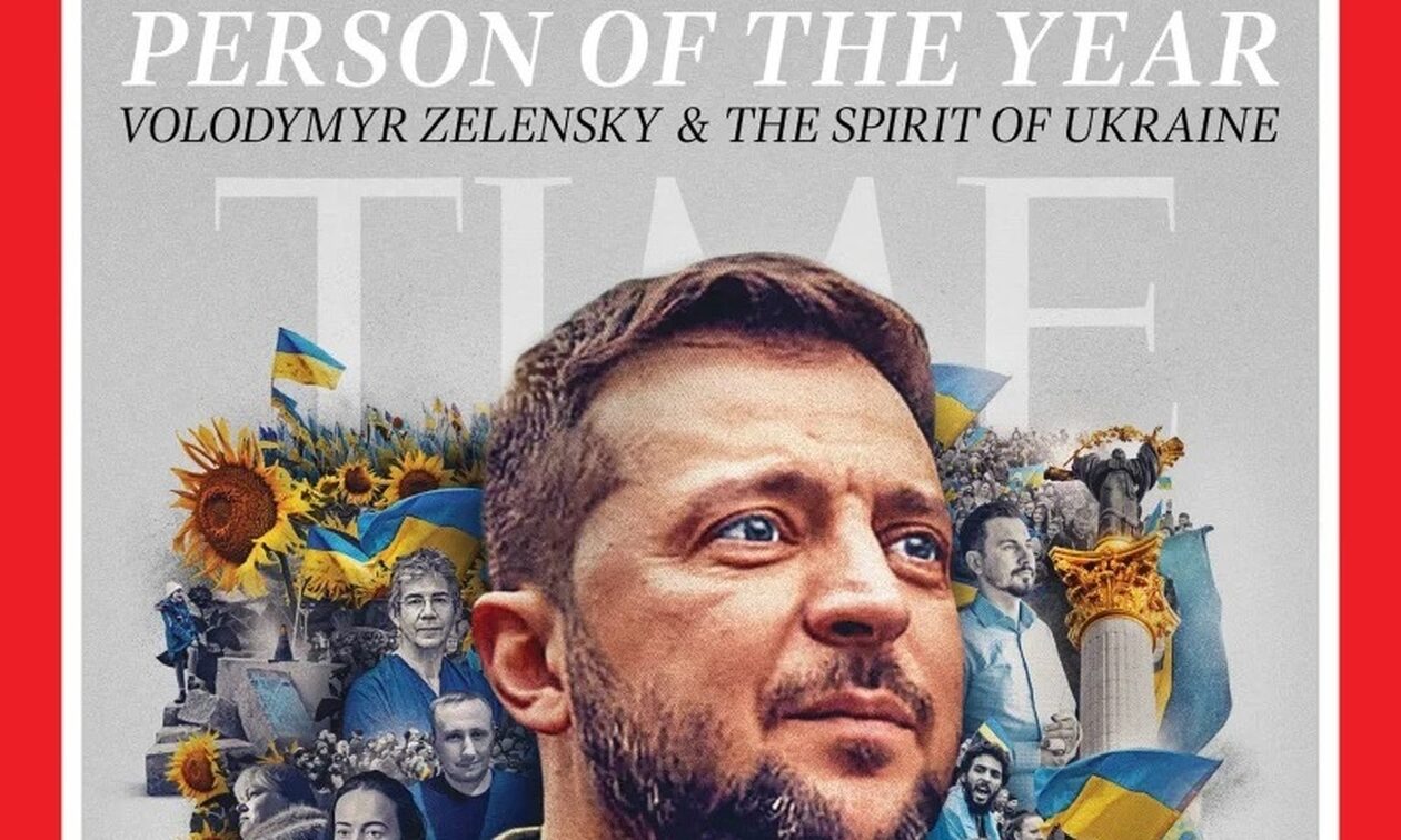 Βολοντιμίρ Ζελένσκι: Πρόσωπο της χρονιάς για το περιοδικό TIME
