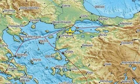 Σεισμός στην Τουρκία - Αισθητός και σε περιοχές της Ελλάδας (pics)