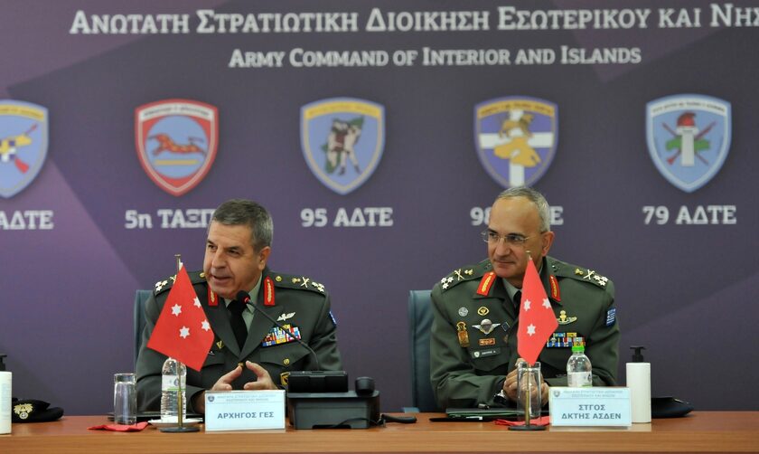Στρατός Ξηράς: Σύσκεψη των Διοικητών Σχηματισμών της ΑΣΔΕΝ υπό την προεδρία του Αρχηγού Λαλούση