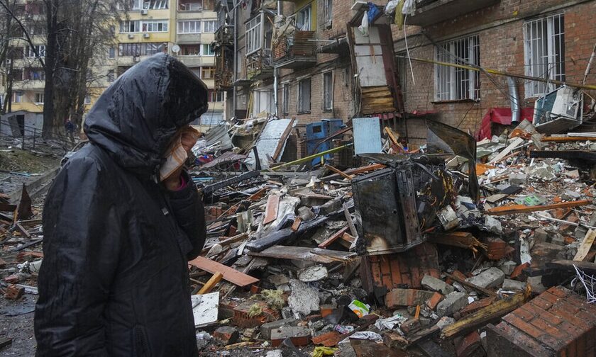 Βομβαρδίστηκαν υποδομές στο Κίεβο