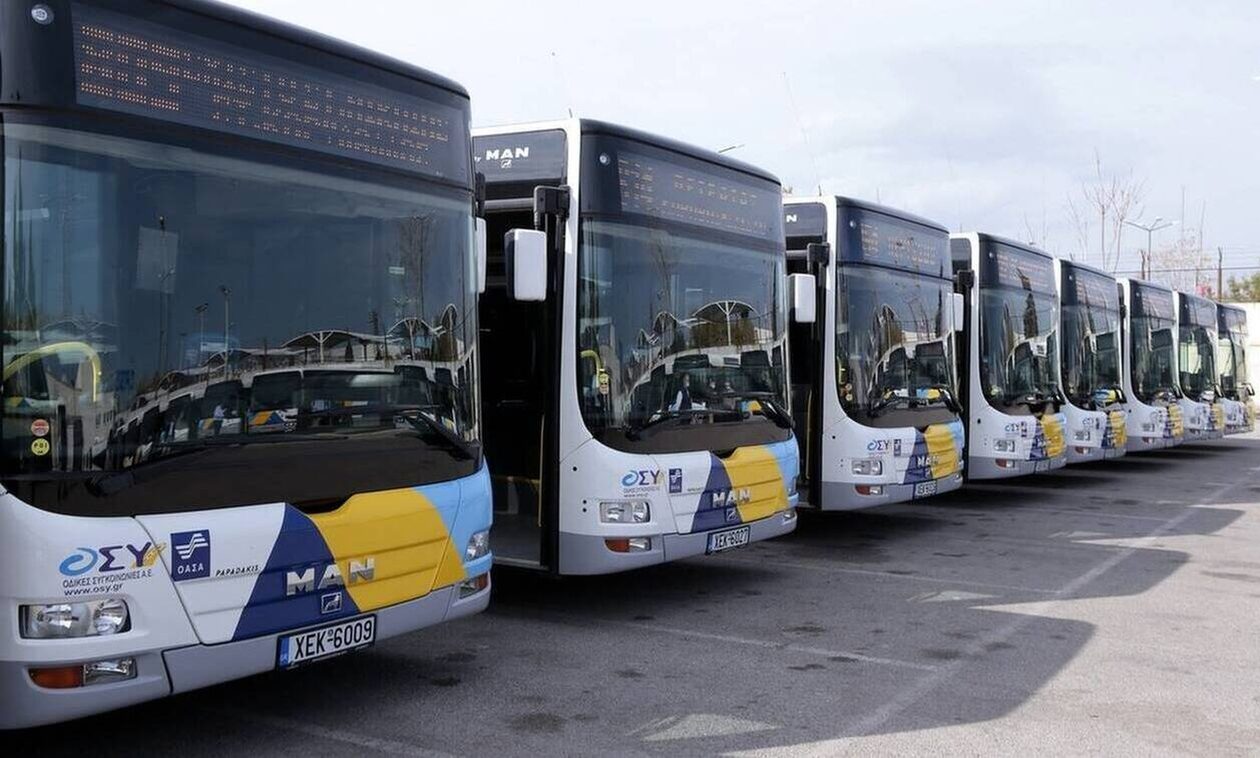 Χωρίς λεωφορεία σήμερα η Αθήνα – Ποιες ώρες θα μείνουν ακινητοποιημένα