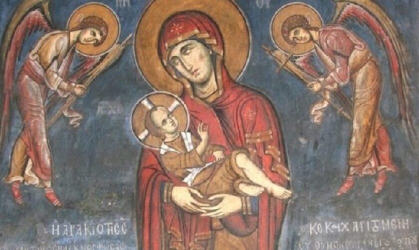 Σπάνια τοιχογραφία στην Κύπρο με τον Χριστό να φορά σκουλαρίκι