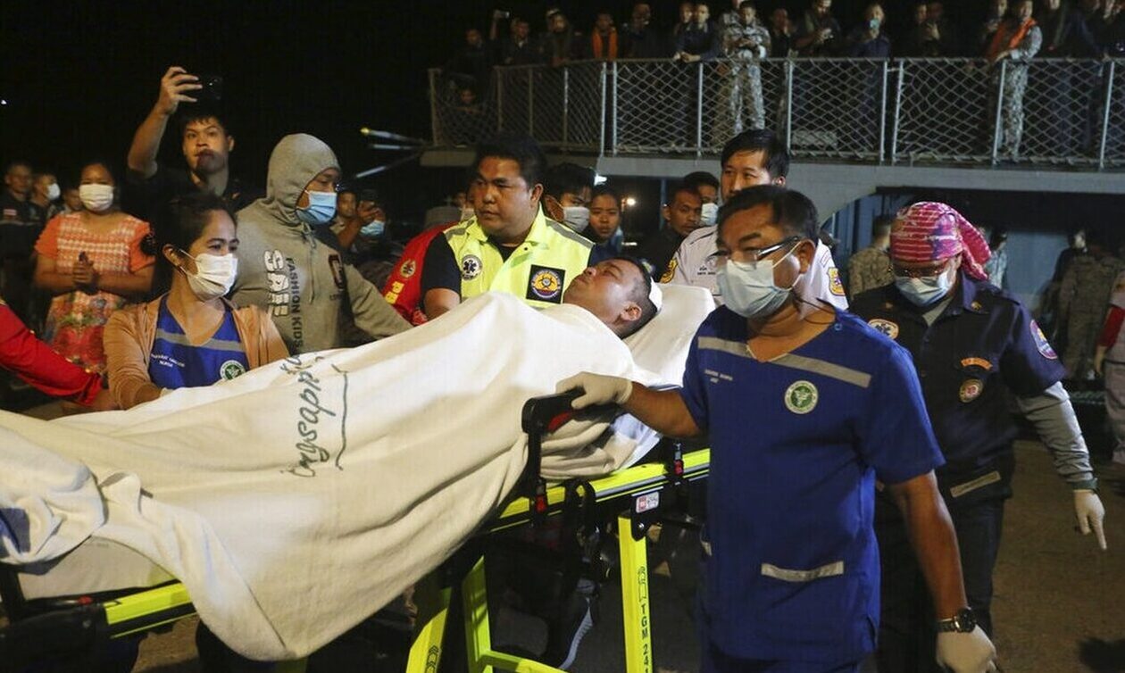 Ταϋλάνδη: Στους 18 ο αριθμός των νεκρών μετά το ναυάγιο κορβέτας
