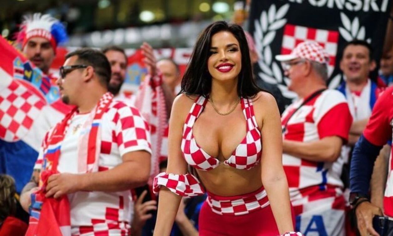 Μουντιάλ 2022: Η πιο σέξι οπαδός από την Κροατία... ξαναχτυπά