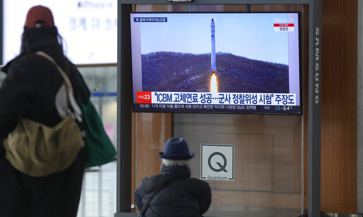 Βόρεια Κορέα: Πρωτοχρονιά με νέα εκτόξευση βαλλιστικού πυραύλου