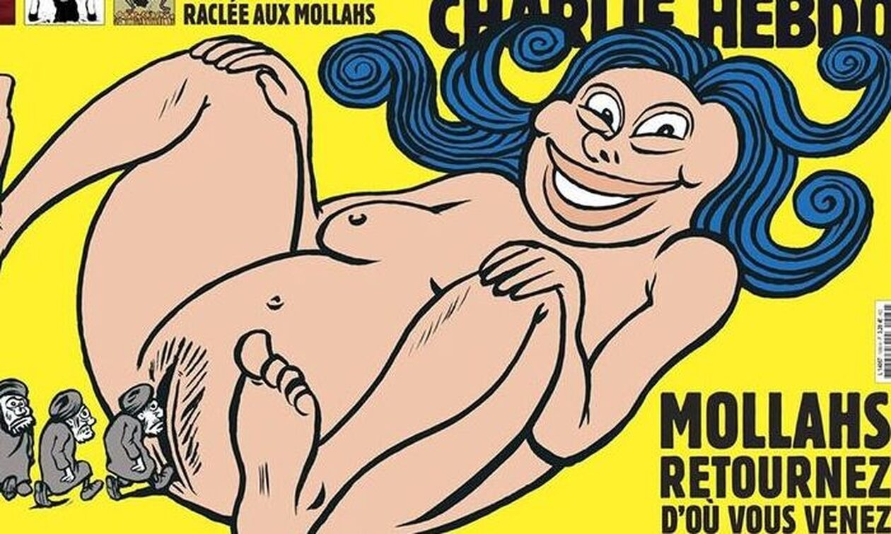 Hχηρό «χαστούκι» από το Charlie Hebdo στους μουλάδες του Ιράν