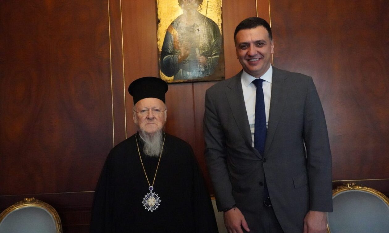 Συνάντηση του Οικουμενικού Πατριάρχη με τον υπουργό Τουρισμού