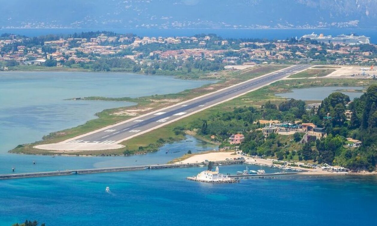 Κλείνει για δύο εβδομάδες το αεροδρόμιο της Κέρκυρας λόγω εργασιών
