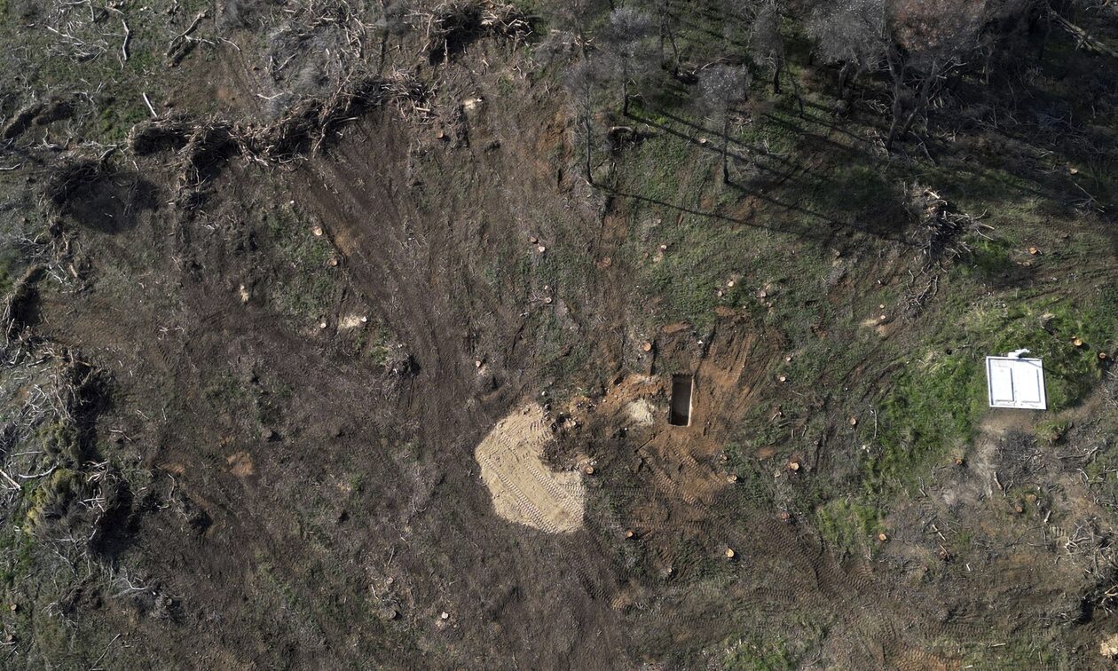 Τατόι: Εδώ θα ταφεί ο τέως βασιλιάς Κωνσταντίνος  - Εικόνες από drone του Associated Press