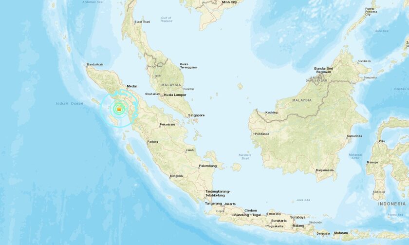Σεισμική δόνηση 6,2 Ρίχτερ στην Ινδονησία