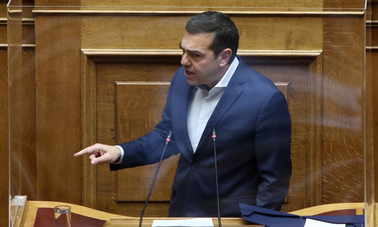 Ανακοίνωσε πρόταση μομφής κατά Μητσοτάκη ο Τσίπρας - Τριήμερη συζήτηση στη Βουλή