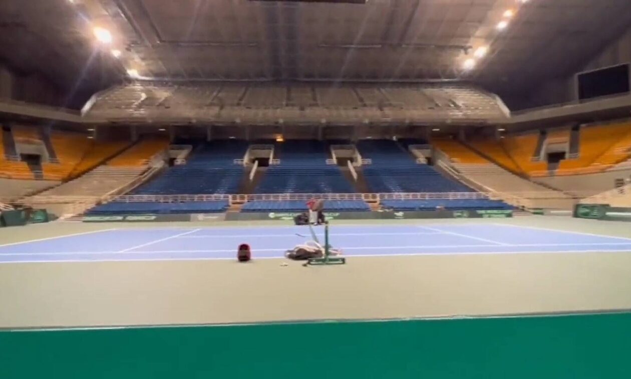 Στέφανος Τσιτσιπάς: Γεμίζει το ΟΑΚΑ, 14.000 θεατές στο Davis Cup! - Το τηλεοπτικό πρόγραμμα