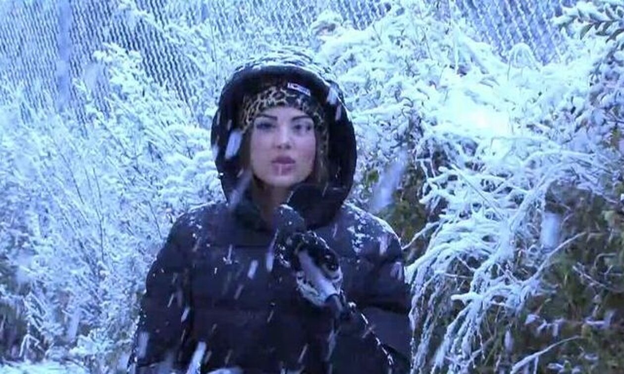 Σταματίνα Τσιμτσιλή: Βγήκε στα χιόνια να γνωρίσει την «Μπάρμπαρα» για τις ανάγκες της εκπομπής