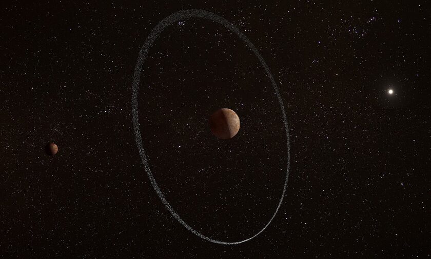 Ανακαλύφθηκε νέο σύστημα δακτυλίων γύρω από τον μακρινό νάνο πλανήτη Κουάοαρ