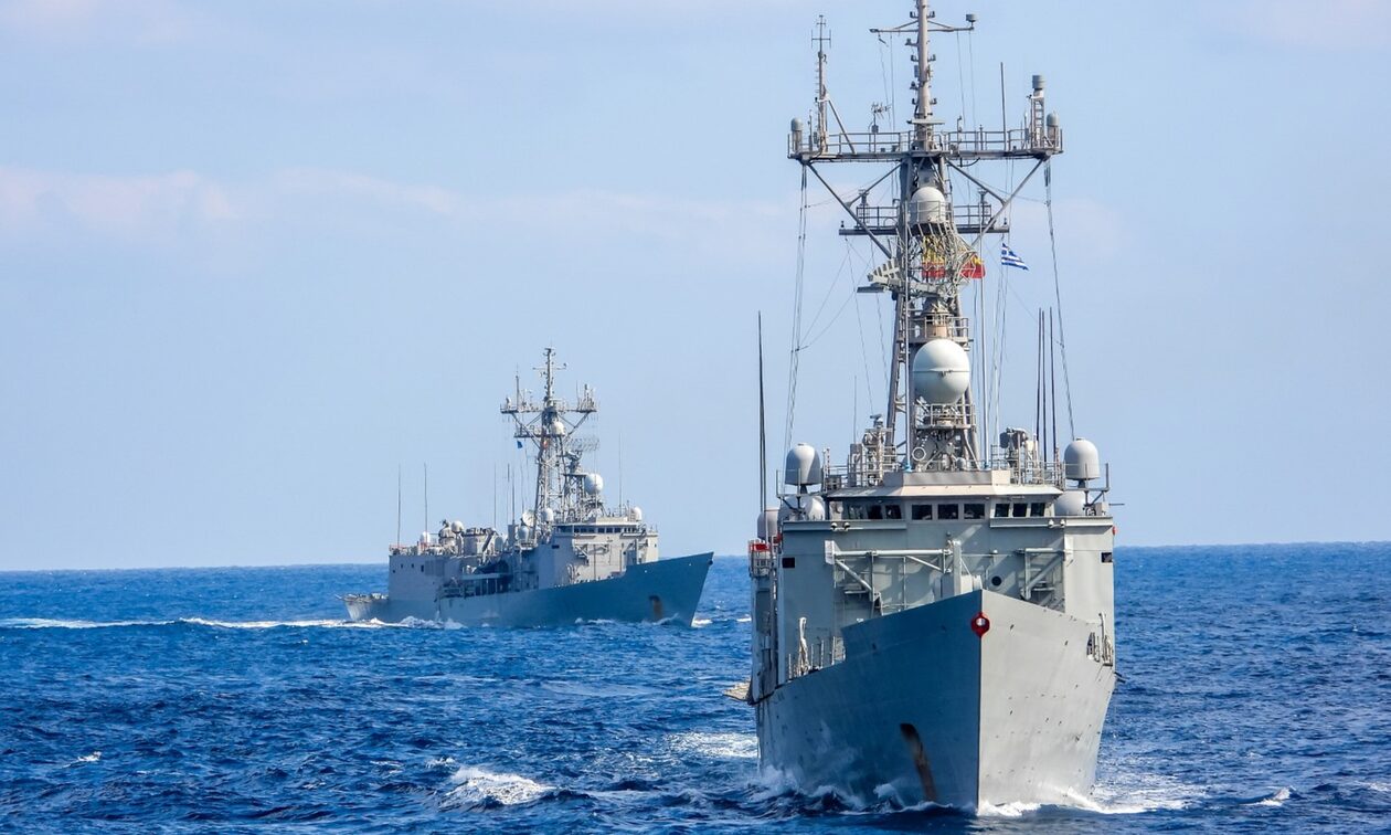 Πολεμικό Ναυτικό: Συνεκπαίδευση της Φρεγάτας «ΣΑΛΑΜΙΣ» με πλοία του ΠΝ της Ισπανίας
