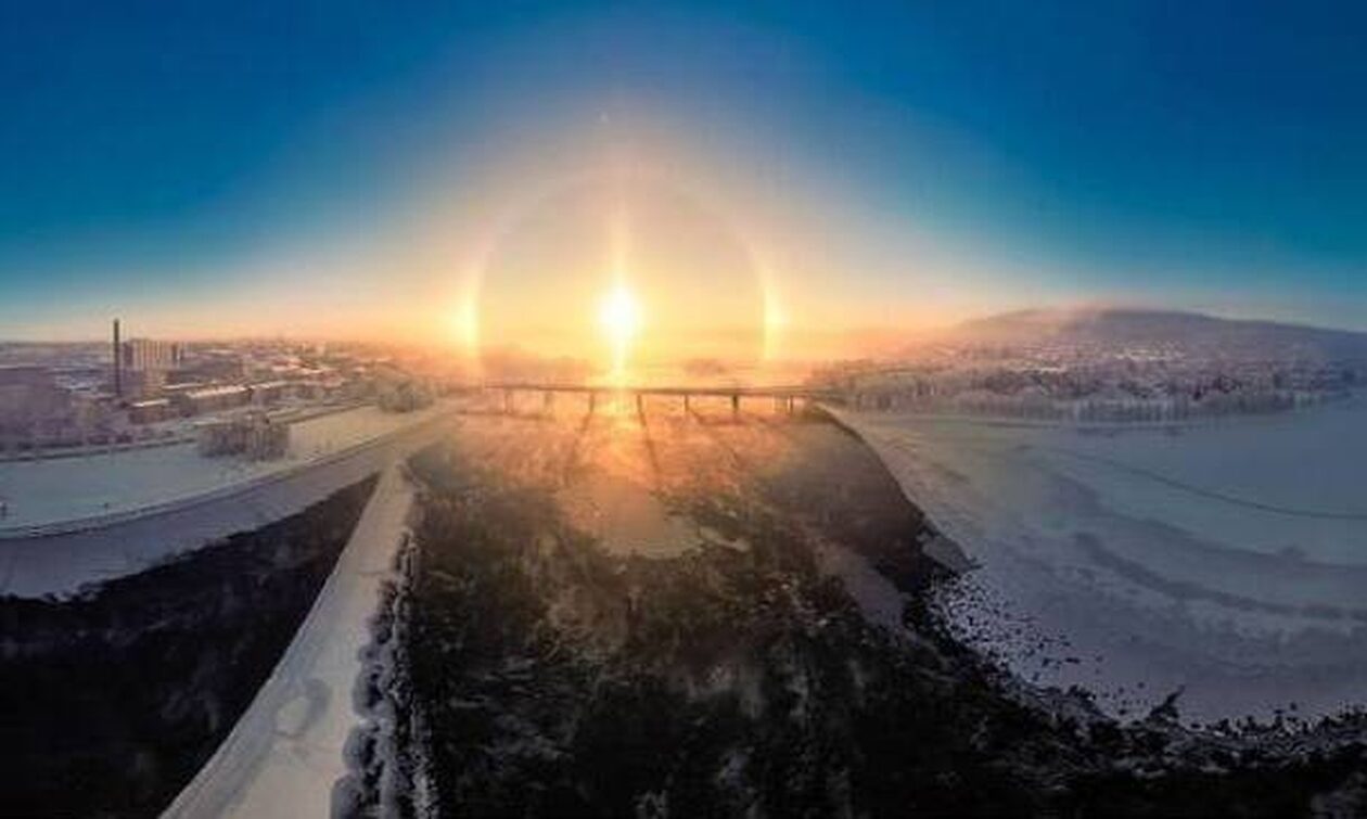 Ένα τέλειο ηλιακό φωτοστέφανο, από το φακό του Göran Strand
