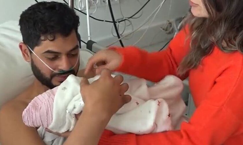 Σεισμός στην Τουρκία: Επέζησε 11 ημέρες κάτω από τα συντρίμμια και γνώρισε τη νεογέννητη κόρη του