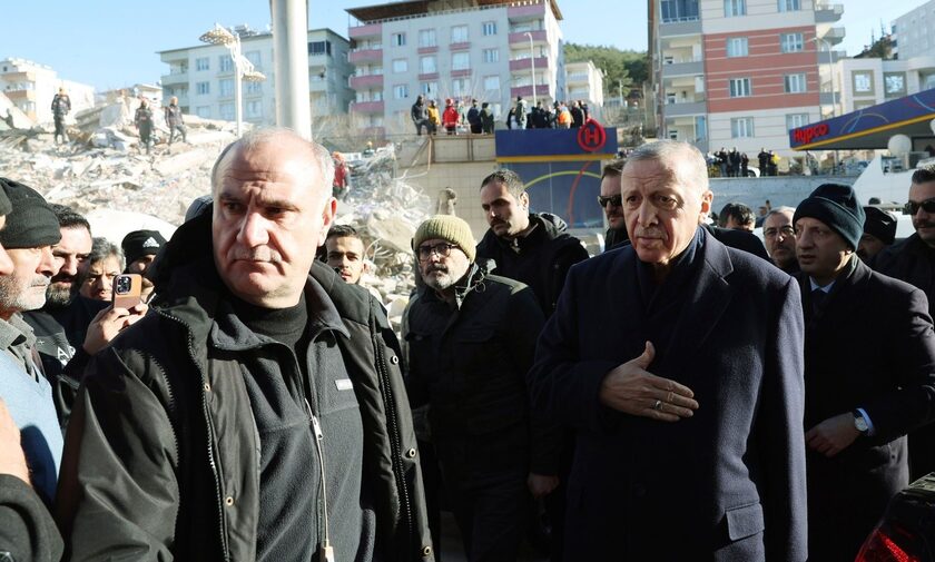 Ρετζέπ Ταγίπ Ερντογάν, σεισμός στην Τουρκία 
