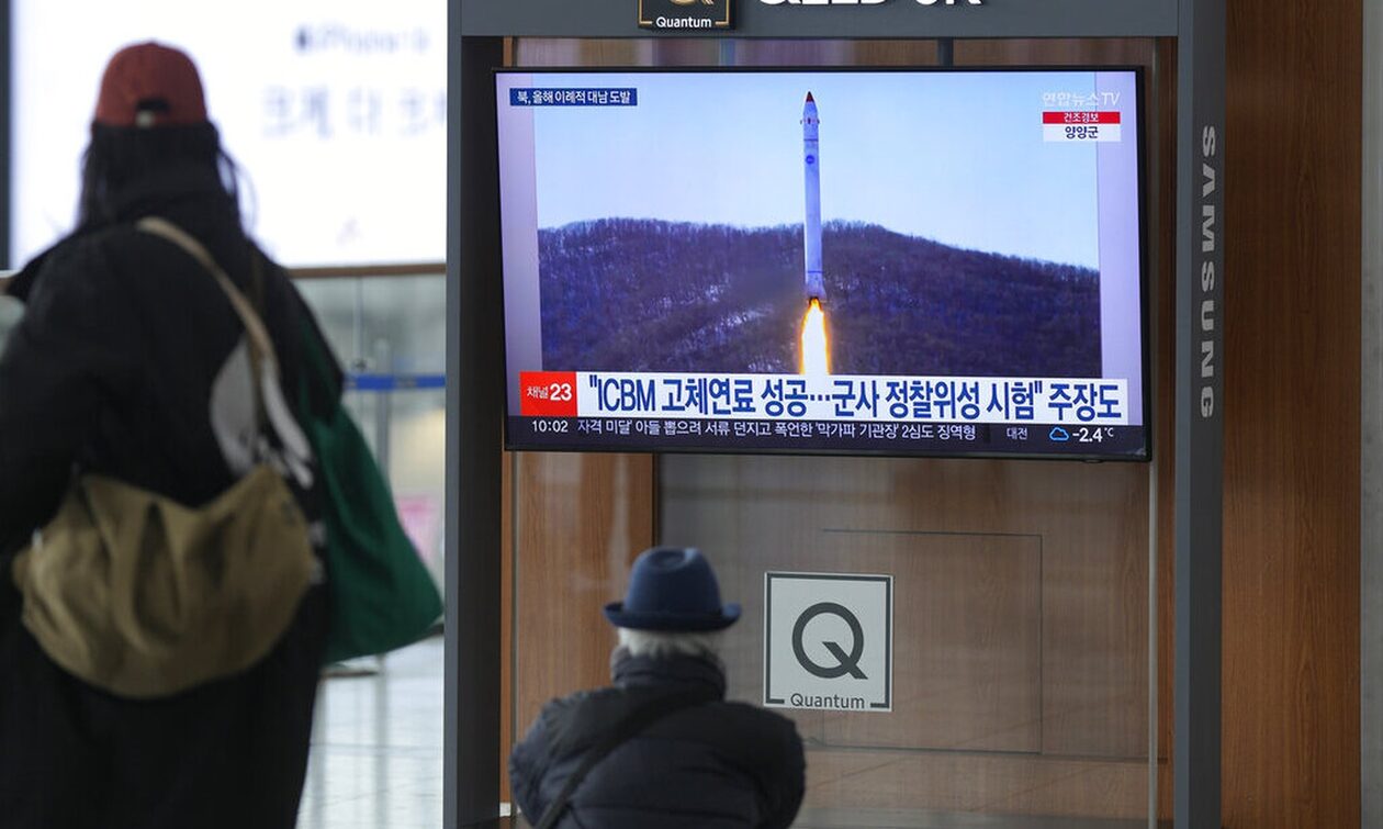 Η Βόρεια Κορέα εκτόξευσε άλλους τρεις βαλλιστικούς πυραύλους
