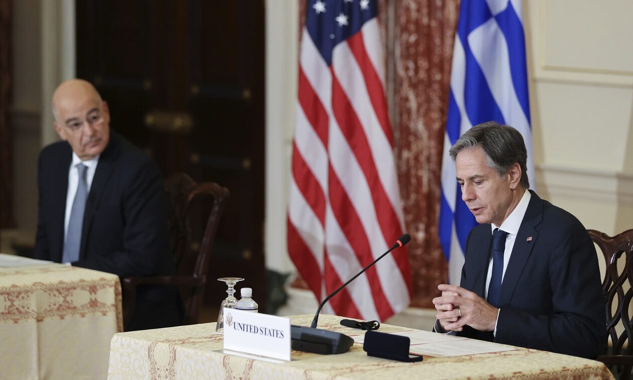 Συνάντηση Δένδια - Μπλίνκεν: Ξεκινάει ο τέταρτος γύρος του Στρατηγικού Διαλόγου Ελλάδας - ΗΠΑ
