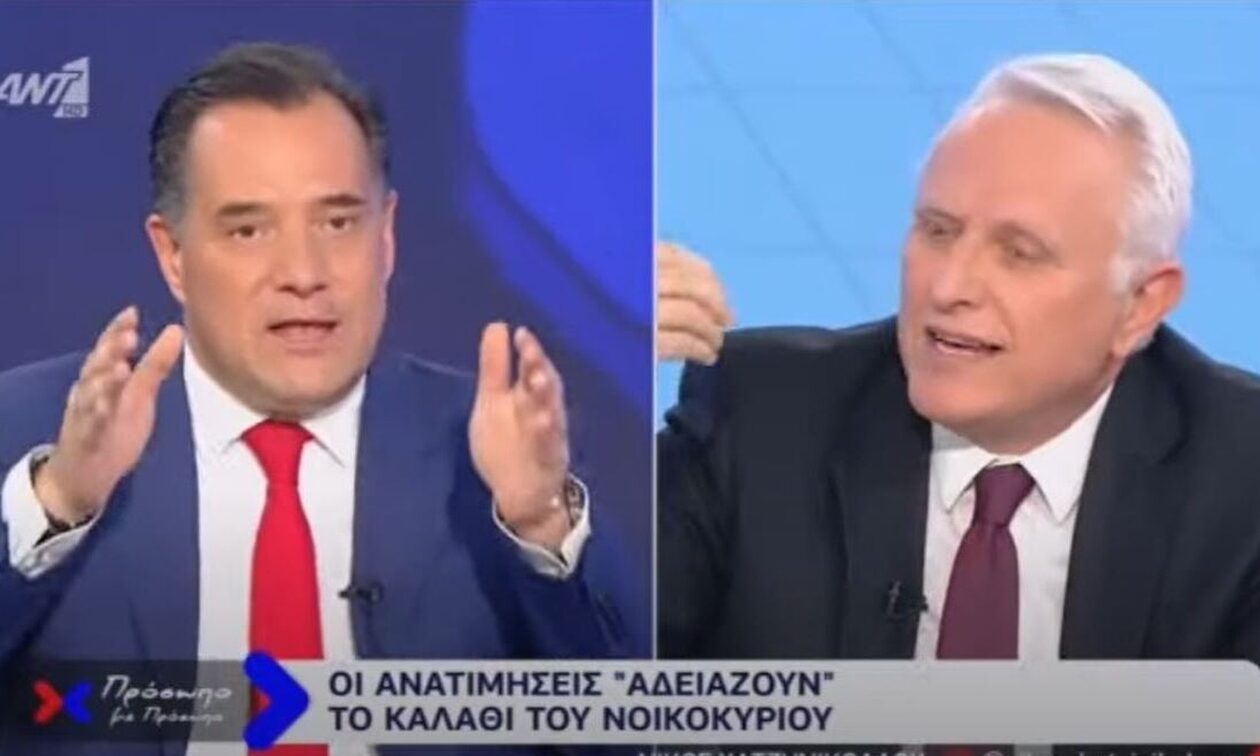 Κόντρα Γεωργιάδη - Ραγκούση στον αέρα του «Πρόσωπο με Πρόσωπο» - «Είστε επικίνδυνα ανόητος υπουργός»