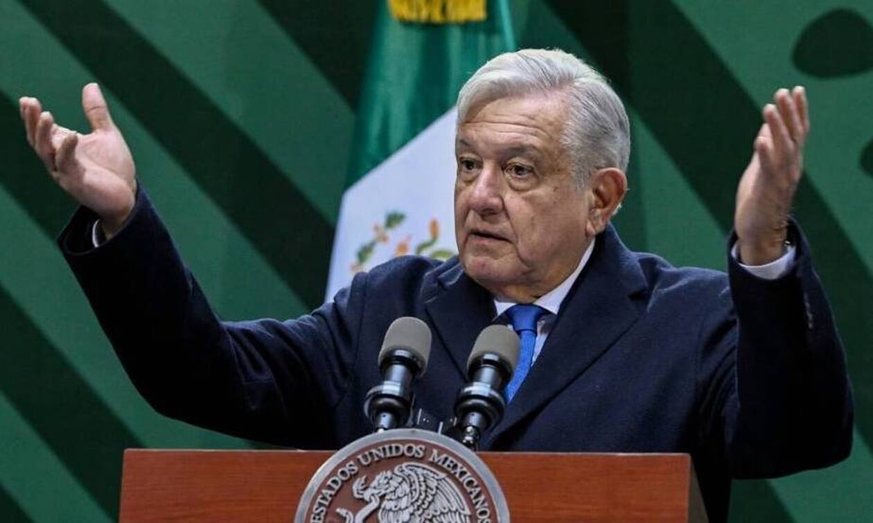 Μεξικό: Απίστευτο! Ο πρόεδρος Ομπραδόρ πόσταρε εικόνα που δείχνει... ξωτικό των Μάγια (pic)