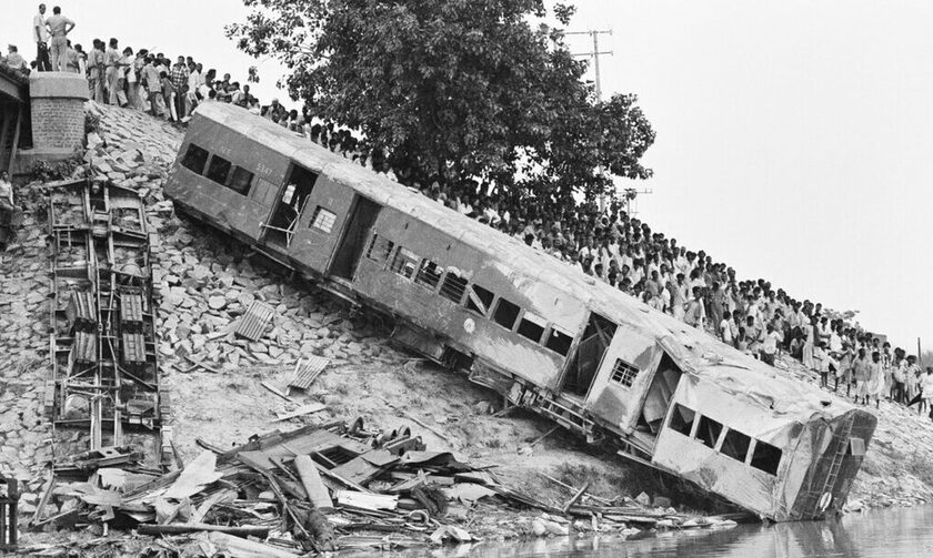 H σιδηροδρομική τραγωδία στο Μπιχάρ