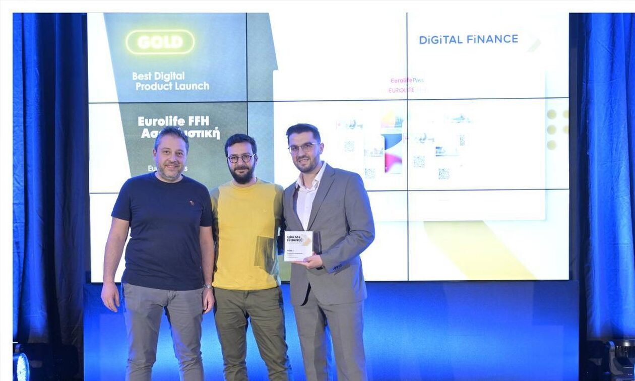 Η Eurolife FFH ξεχώρισε και φέτος στα Digital Finance Awards