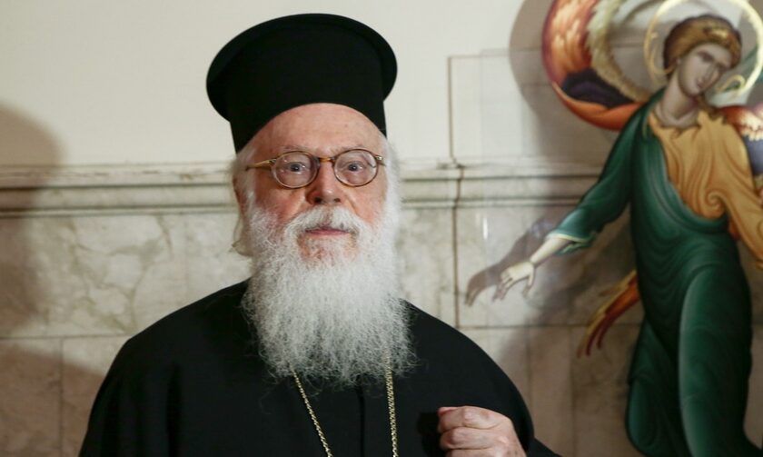 Ο Αρχιεπίσκοπος Αλβανίας Αναστάσιος