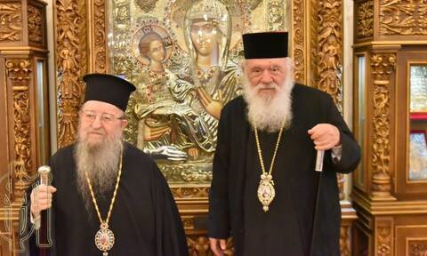 Επίσκεψη Αρχιεπισκόπου Ιερωνύμου στην Ιερά Μητρόπολη Θεσσαλονίκης