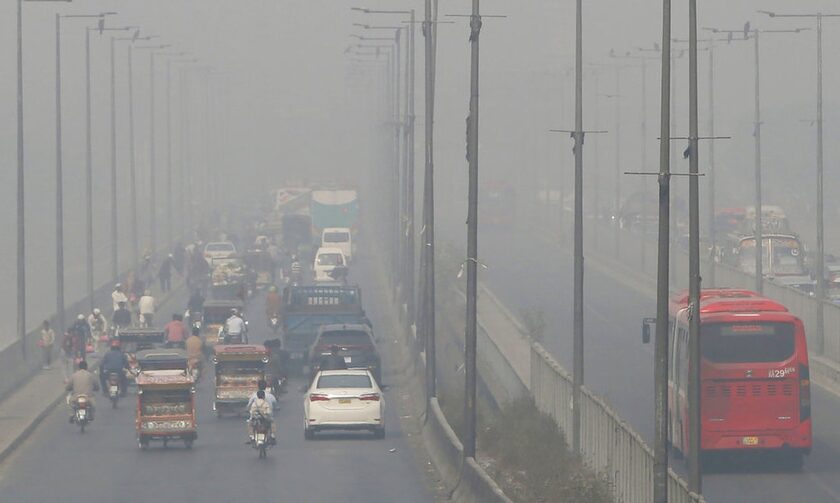 Η ρύπανση στη Λαχώρη του Πακιστάν