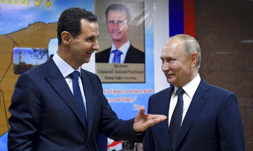 Ο Βλαντίμιρ Πούτιν θα συναντηθεί με τον Μπασάρ αλ Άσαντ - Στην ατζέντα οι σχέσεις Συρίας-Τουρκίας