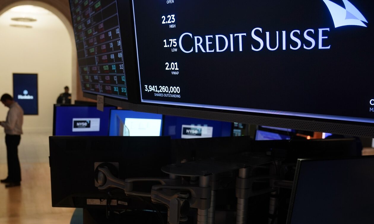 «Βόμβα» για τη Credit Suisse: Κρατικοποίησή της, ολική ή μερική, εξετάζει η ελβετική κυβέρνηση