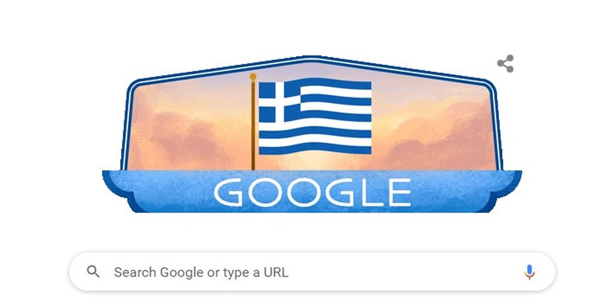 25η Μαρτίου: Η Google τιμά την επέτειο με ένα doodle για την Ελληνική Επανάσταση