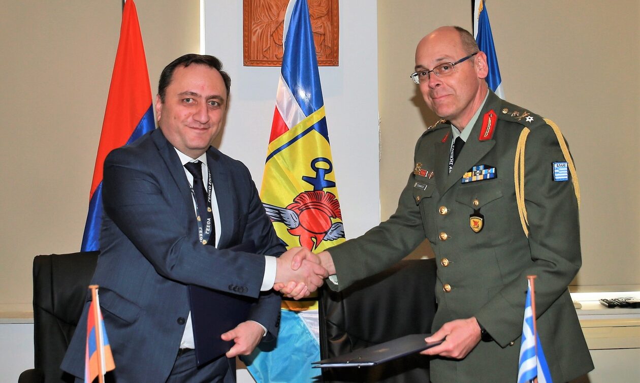 Νέο πρόγραμμα στρατιωτικής συνεργασίας Ελλάδας-Αρμενίας