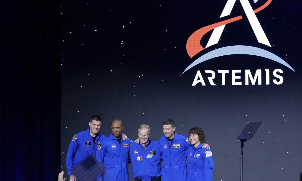 «Artemis II»: Η NASA ανακοίνωσε τους αστροναύτες που θα ταξιδέψουν γύρω από τη Σελήνη