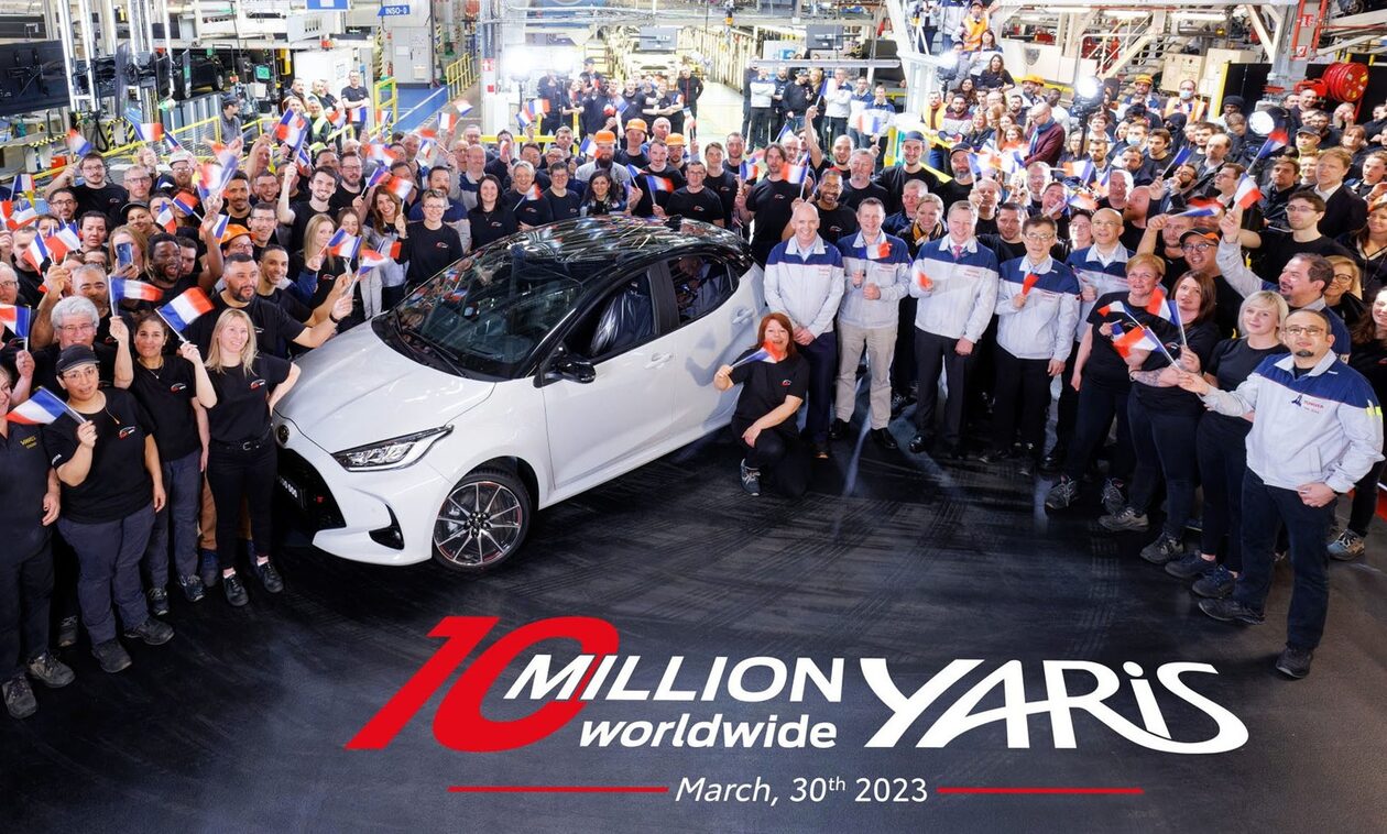 Πόσα Yaris έχει κατασκευάσει μέχρι σήμερα η Toyota;