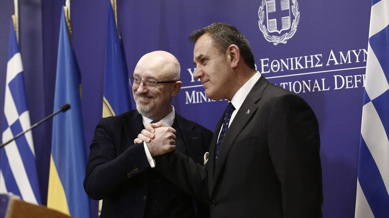 Ο Νίκος Παναγιωτόπουλος υποδέχτηκε τον Ουκρανό υπουργό Άμυνας