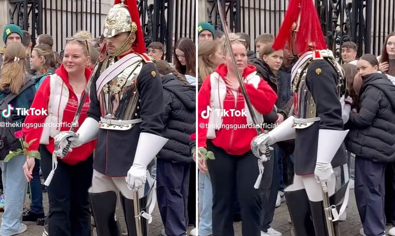 Βρετανία: «Μην ακουμπάς» - Το viral video με μέλος της Βασιλικής Φρουράς να φωνάζει σε τουρίστρια