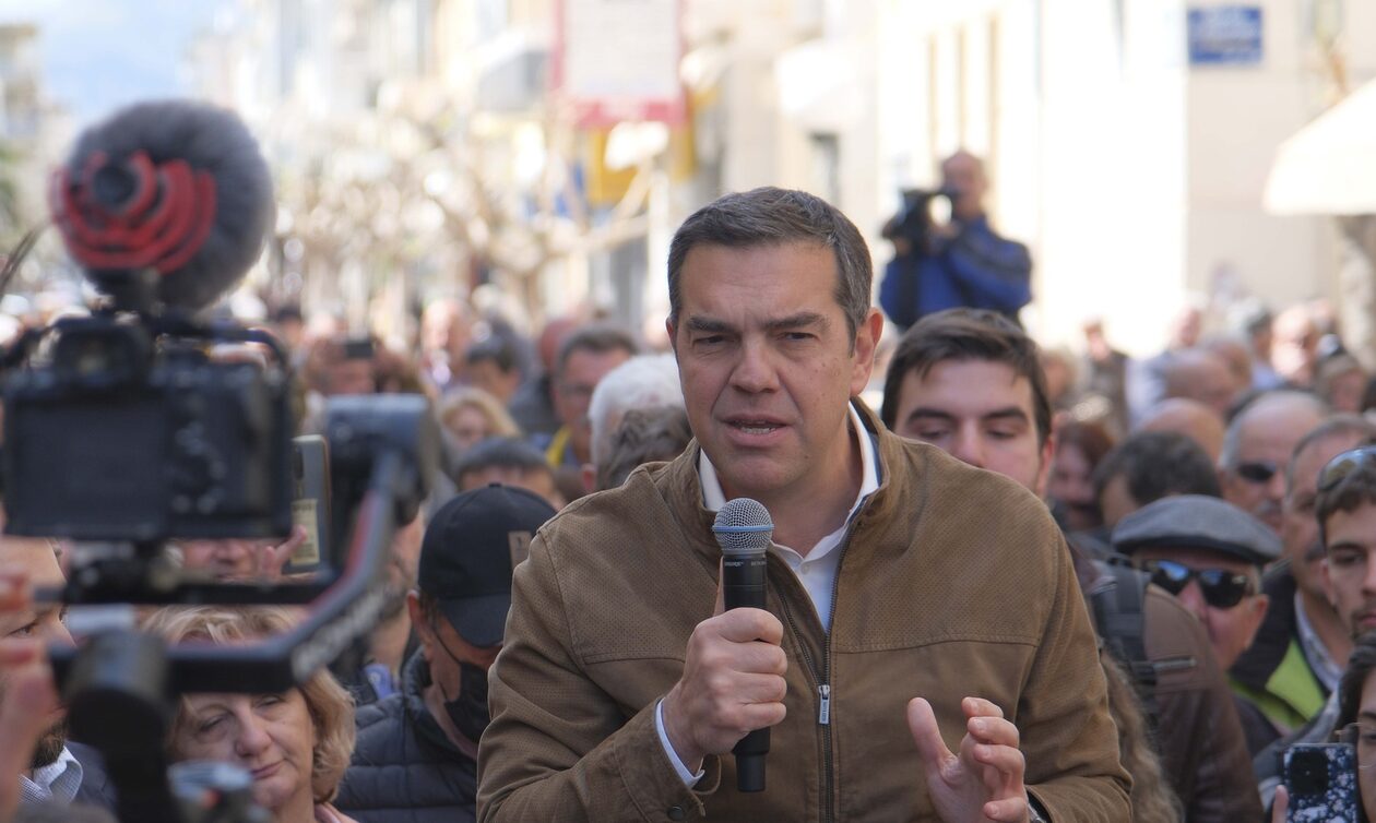 Εκλογές 2023: Αλέξης Τσίπρας από Πύργο -  «Ως εδώ, ήρθε η ώρα της αλλαγής»