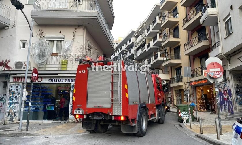 Θεσσαλονίκη: Εξερράγη φιάλη υγραερίου σε διαμέρισμα στο κέντρο της πόλης