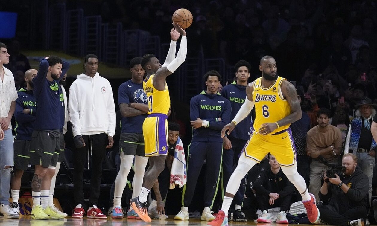NBA: Πήραν το θρίλερ και την πρόκριση οι Λέικερς - Πέρασαν απ’ το Μαΐαμι οι Χοκς (vids)