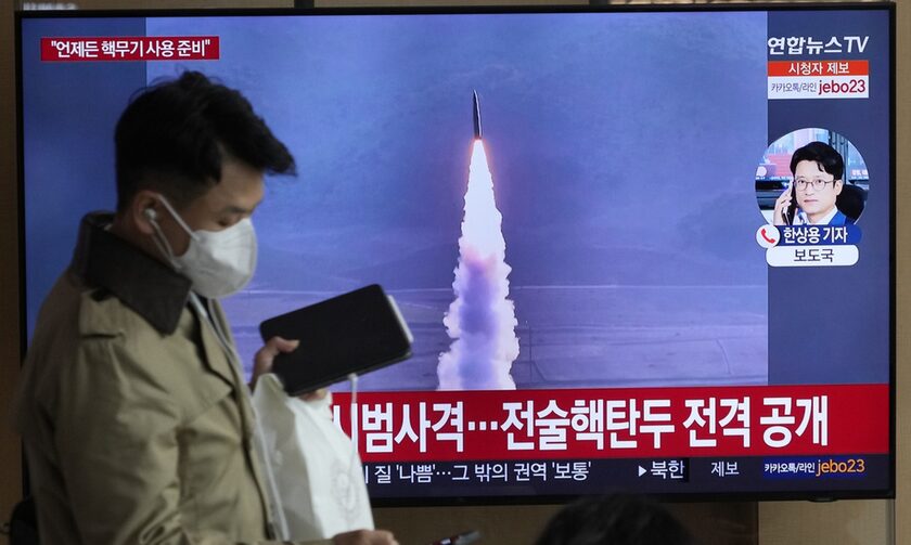 Η Βόρεια Κορέα εκτόξευσε βαλλιστικό πύραυλο – Συναγερμός στην Ιαπωνία
