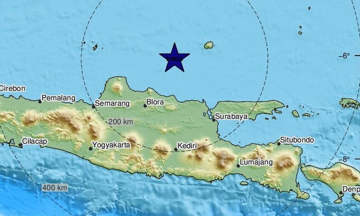Ινδονησία: Ισχυρός σεισμός 6,6 Ρίχτερ -  Δεν υπάρχει κίνδυνος για τσουνάμι