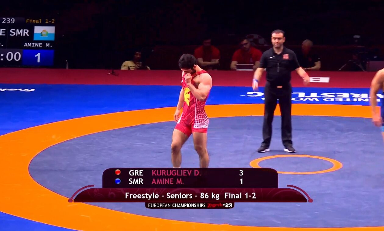 Πάλη: Πρωταθλητής Ευρώπης ο Κουρουγκλίεφ - Δεύτερο μετάλλιο για την Ελλάδα!