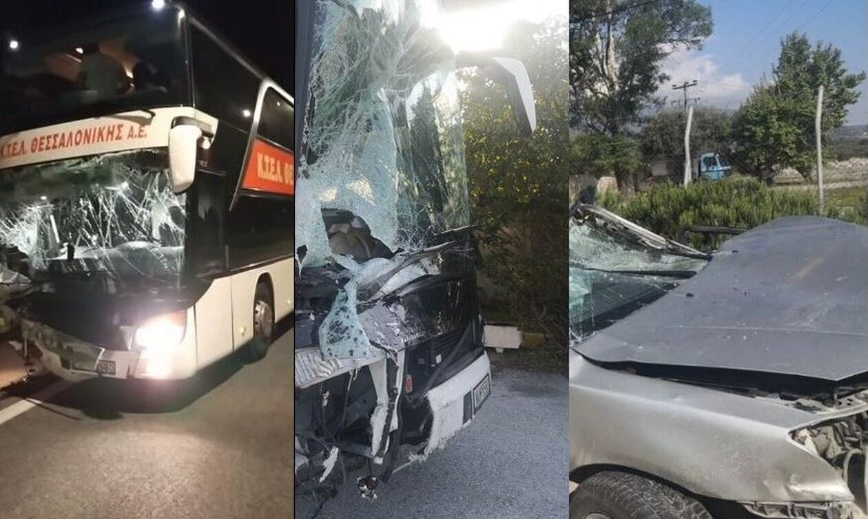 Πλαταμώνας: Σοκαριστικές εικόνες από το δυστύχημα - Άμορφη μάζα το αυτοκίνητο του 19χρονου